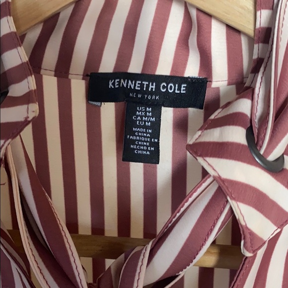 Kenneth Cole scarf striped tunic - Picture 2 of 6